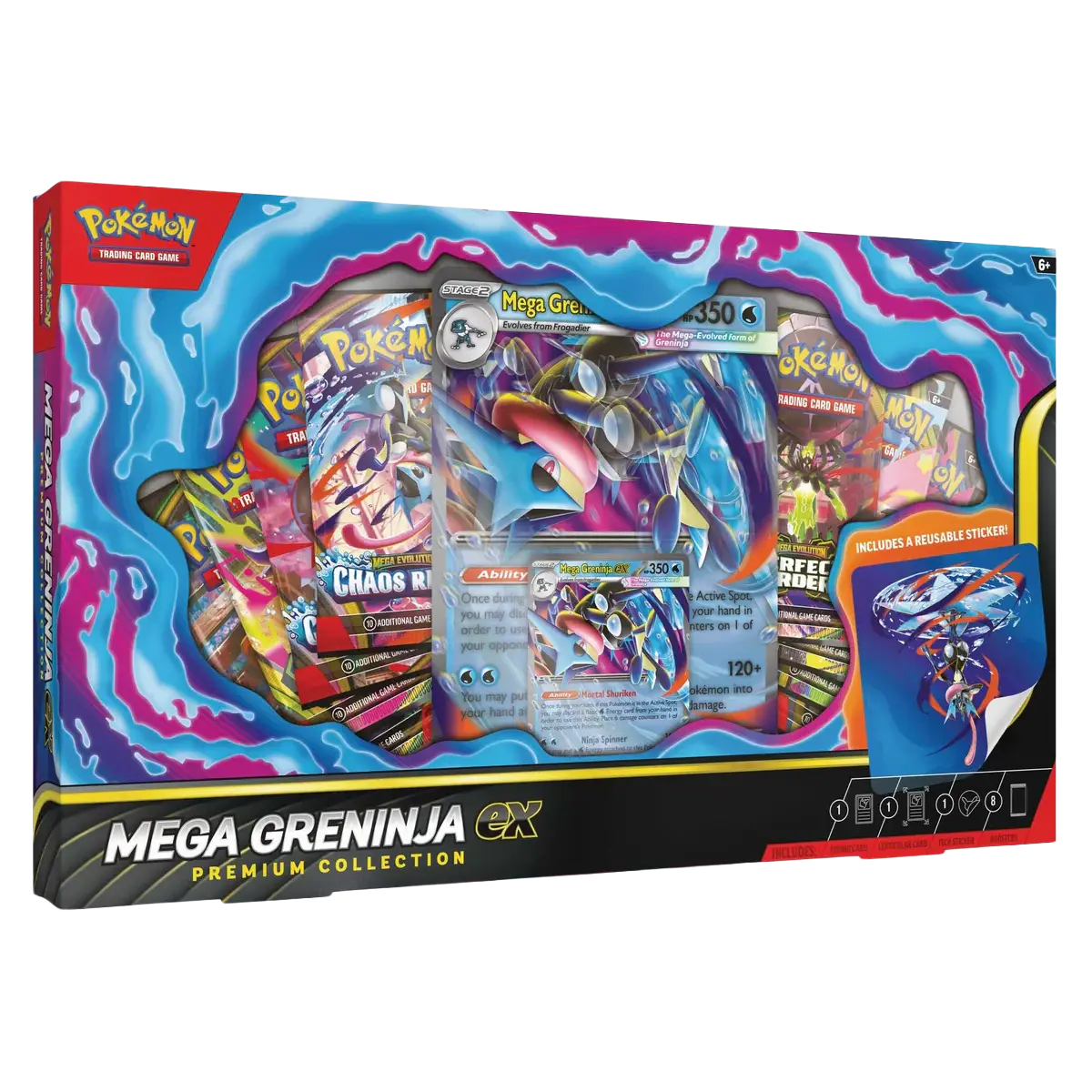Pokémon TCG – Mega Greninja ex Premium Collection