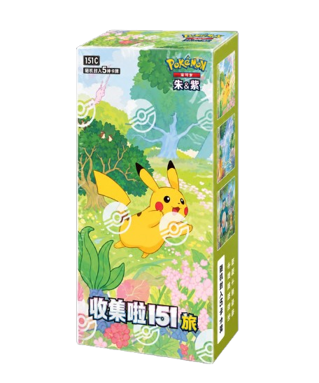 Pokémon TCG – Chinese 151 Journey Booster Box